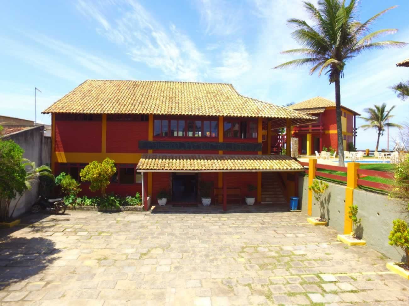 Entrada da pousada